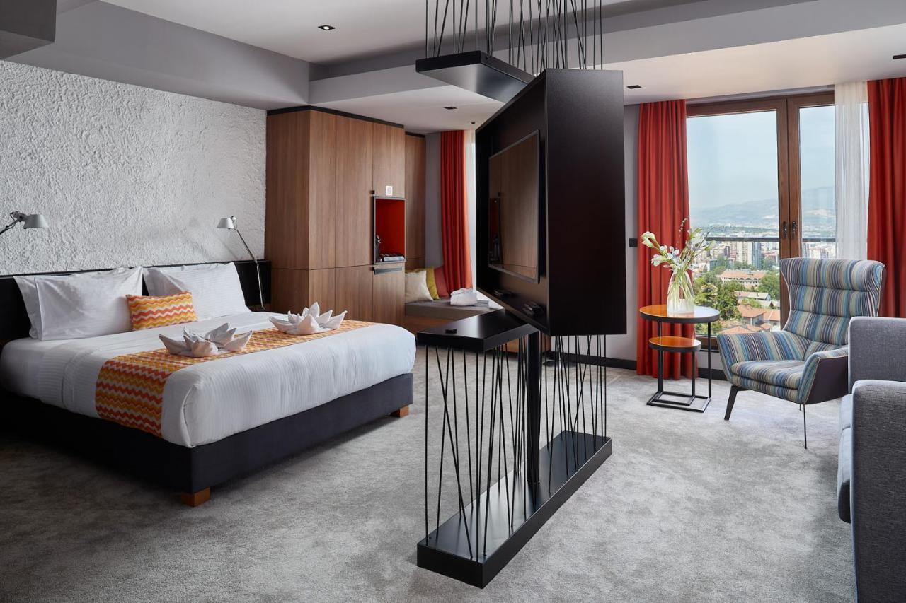 Hotel Panoramika Design&Spa Skopje Bagian luar foto