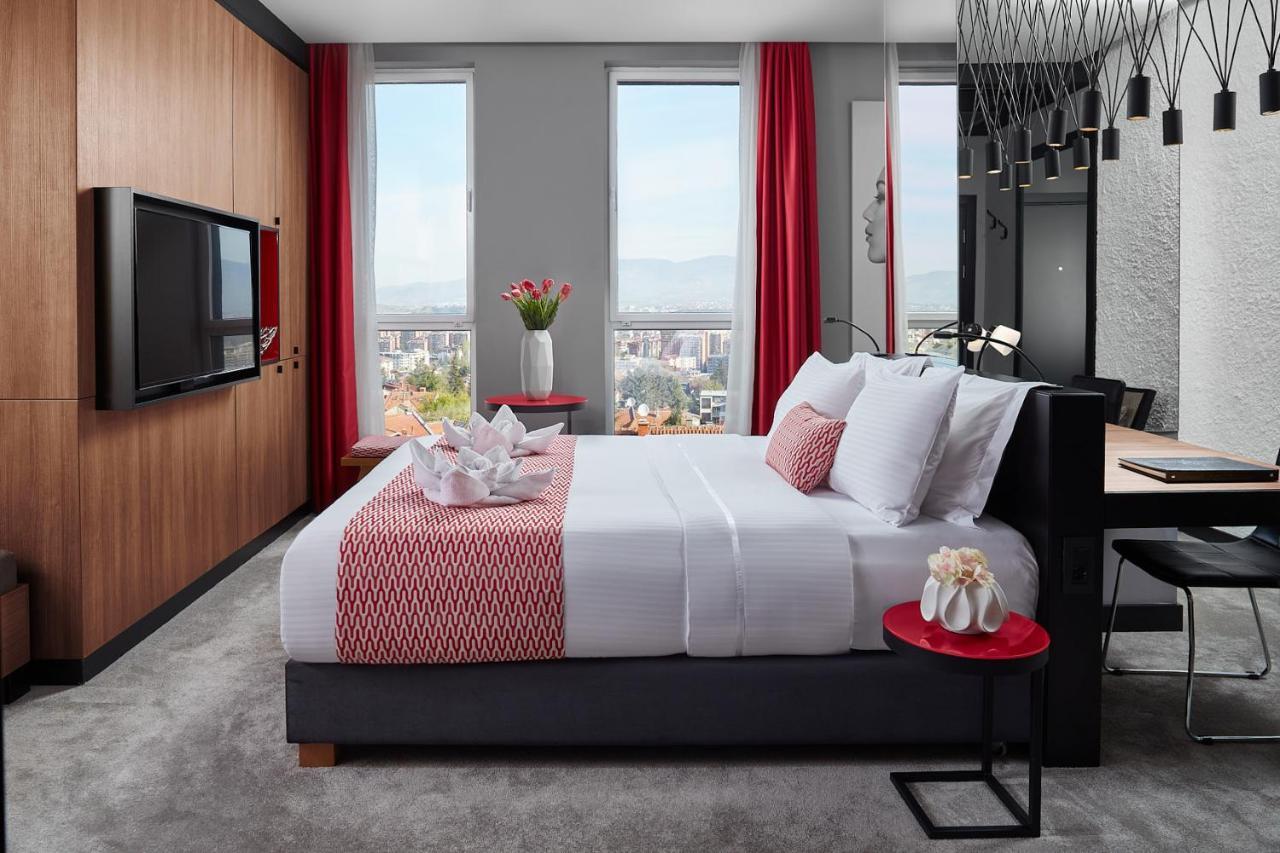 Hotel Panoramika Design&Spa Skopje Bagian luar foto