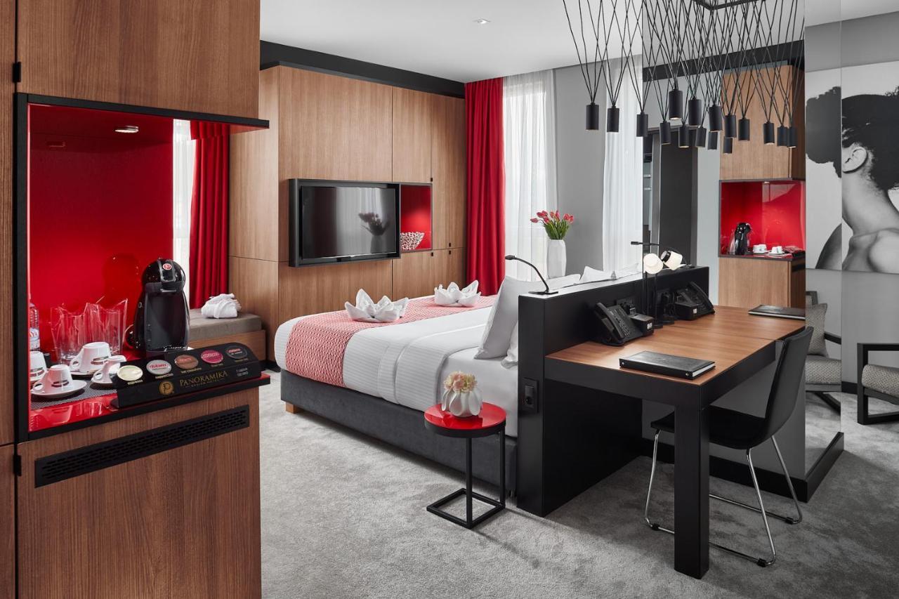 Hotel Panoramika Design&Spa Skopje Bagian luar foto
