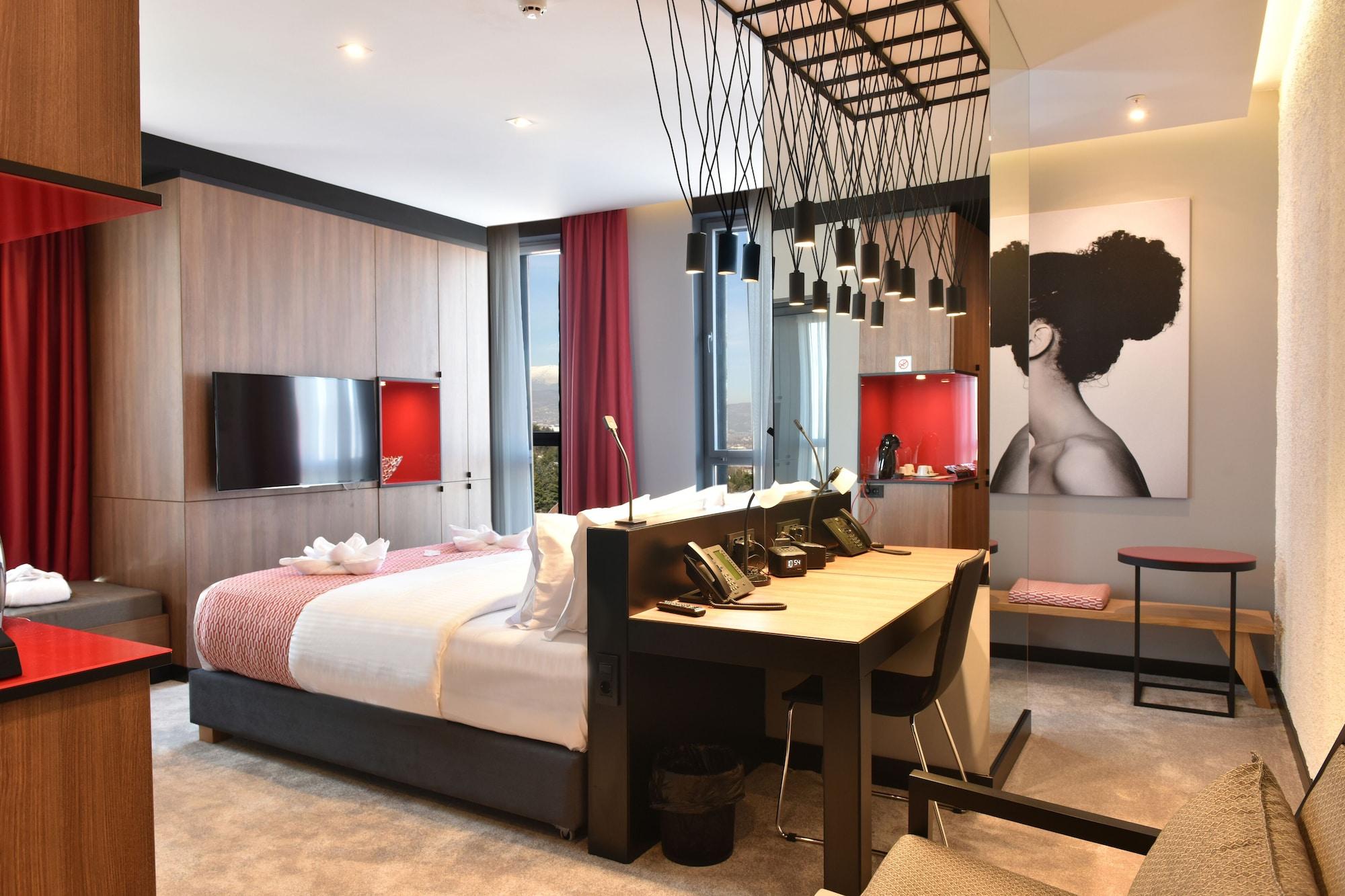 Hotel Panoramika Design&Spa Skopje Bagian luar foto