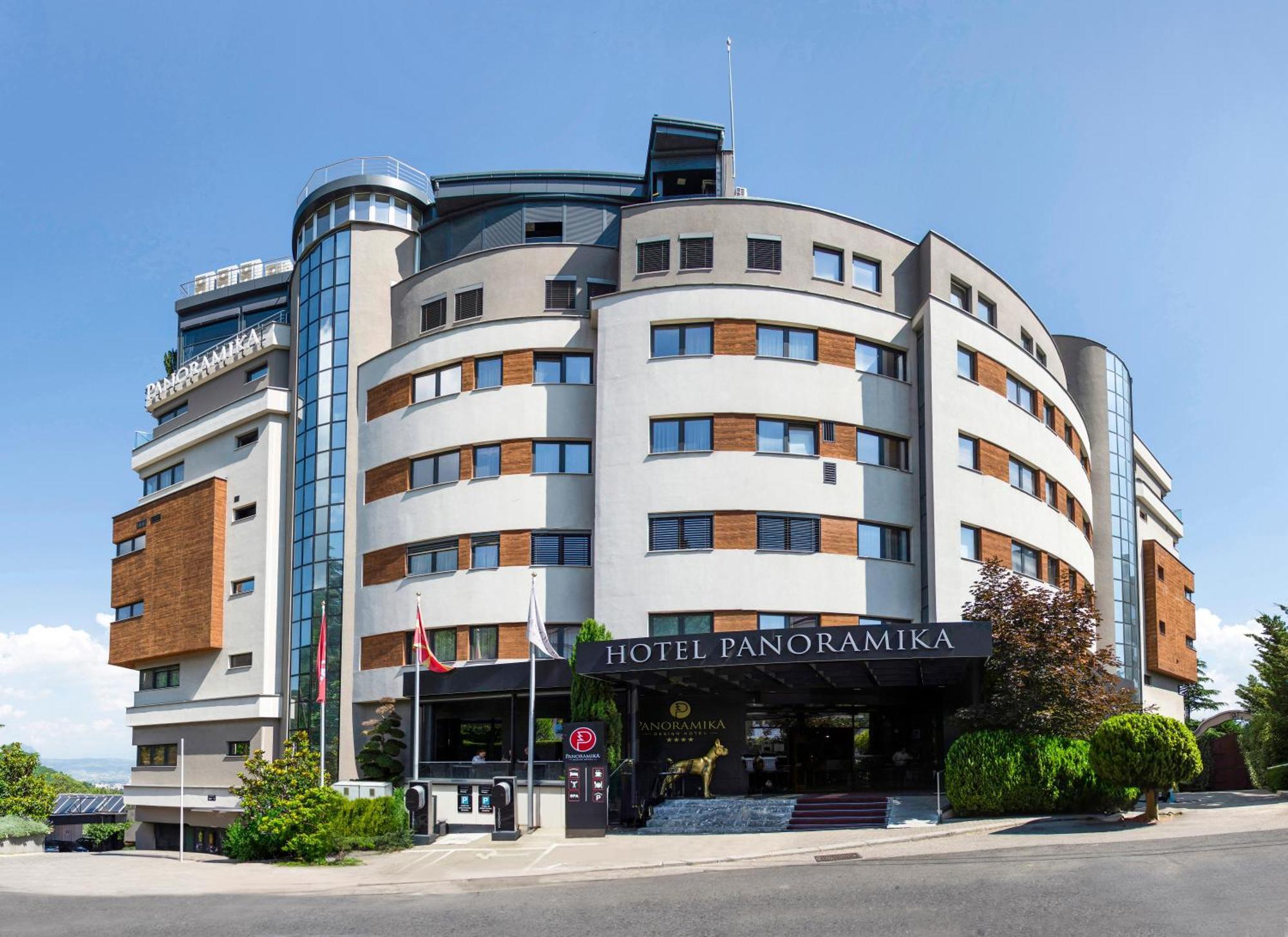 Hotel Panoramika Design&Spa Skopje Bagian luar foto