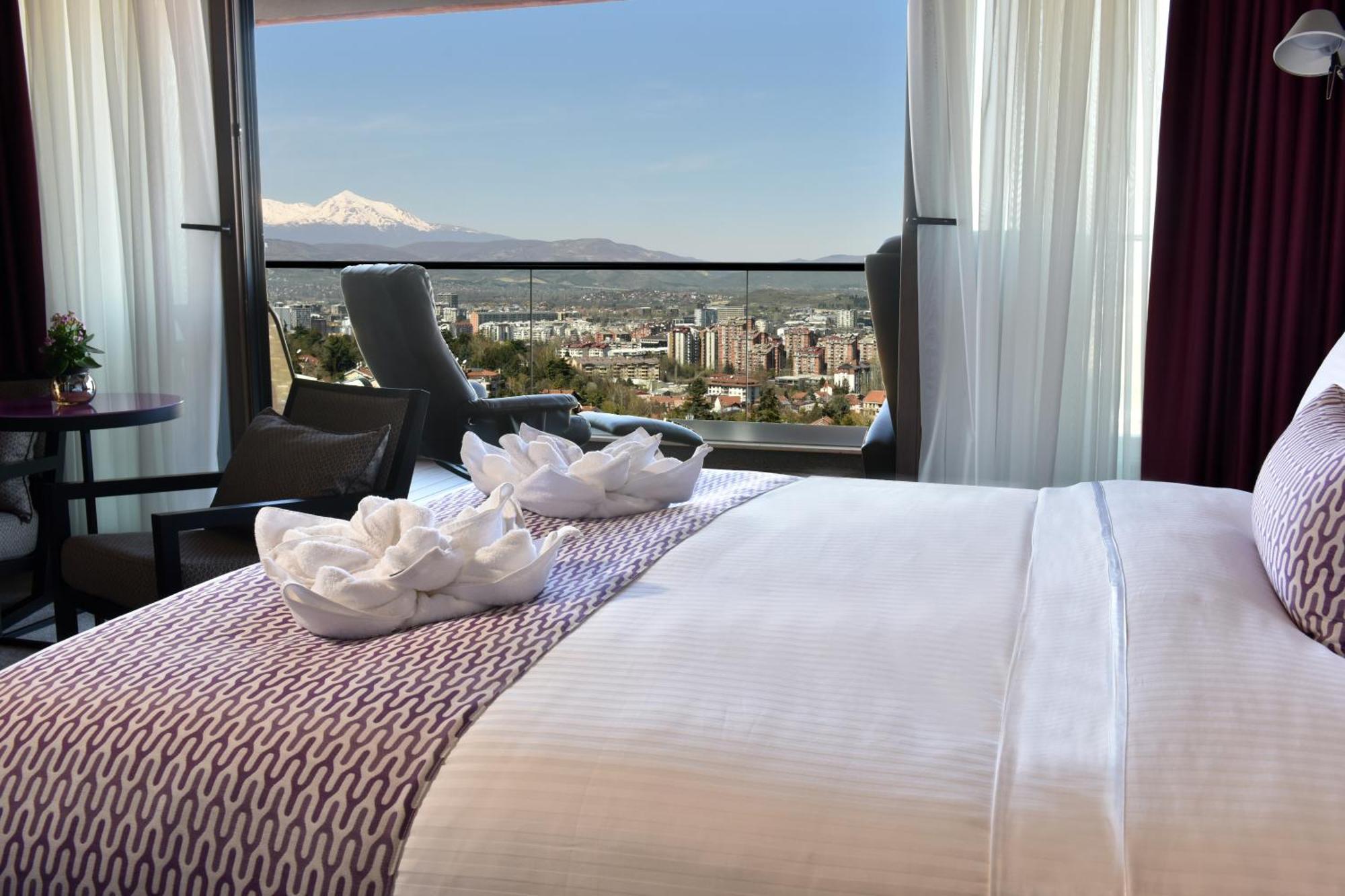 Hotel Panoramika Design&Spa Skopje Bagian luar foto